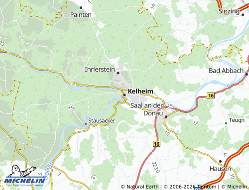 Mappa MICHELIN Kelheim - ViaMichelin
