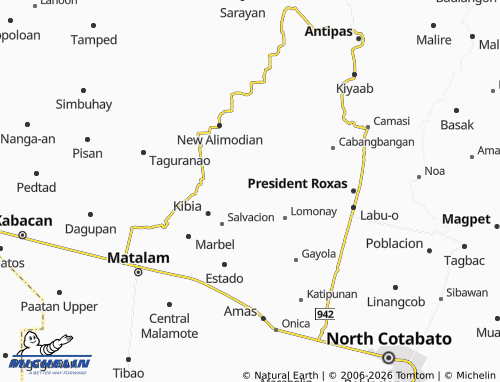 MICHELIN Linao map - ViaMichelin