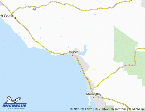 Mapa MICHELIN Cayucos - ViaMichelin