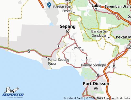 MICHELIN Taman Pelanduk Jaya map - ViaMichelin