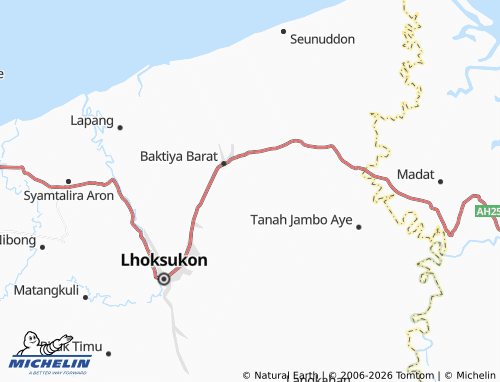 MICHELIN Matang Ceubrek map - ViaMichelin