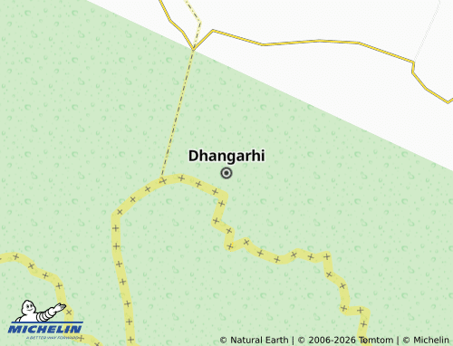 MICHELIN Dhangarhi map - ViaMichelin