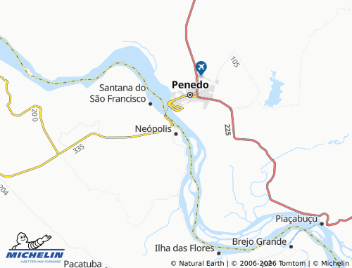 Carte MICHELIN Neópolis - ViaMichelin