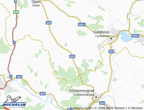 Carte MICHELIN Vasil Levski - ViaMichelin