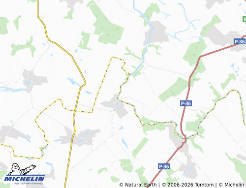 Mappa MICHELIN Hvozdiv - ViaMichelin