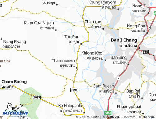 Mapa MICHELIN Nang Kaeo - ViaMichelin