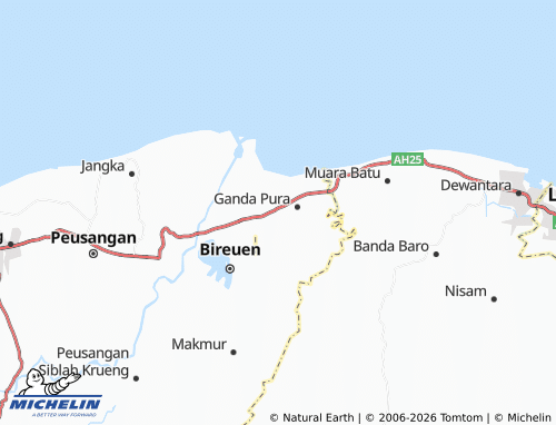 Mappa MICHELIN Cot Puuk - ViaMichelin