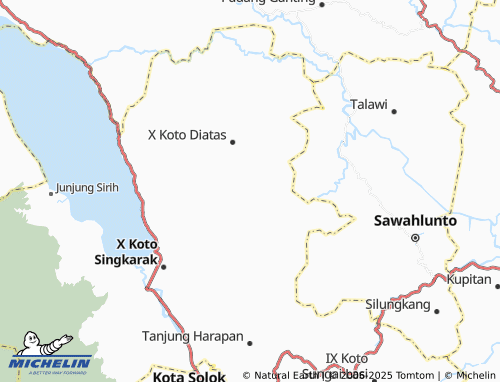 MICHELIN-Landkarte Tanjuang Balik - ViaMichelin