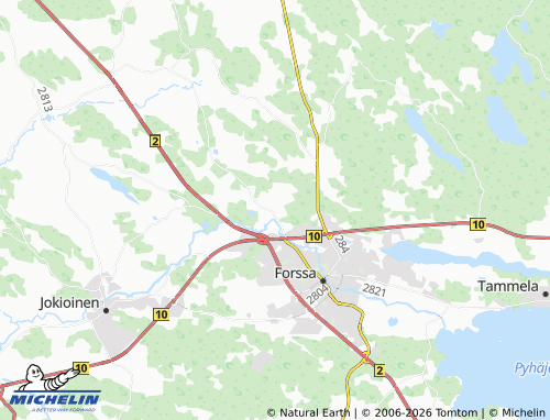 MICHELIN-Landkarte Vieremä - ViaMichelin