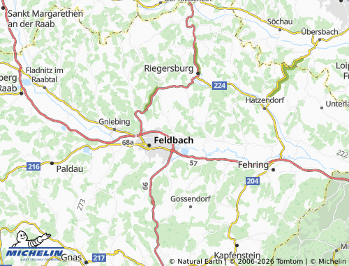 MICHELIN-Landkarte Raabau - ViaMichelin