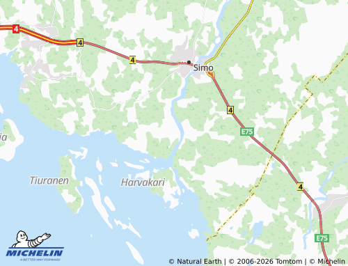 MICHELIN Jokipää map - ViaMichelin