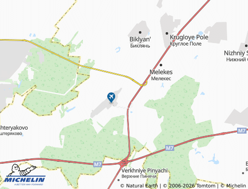 MICHELIN-Landkarte Dubrava SNT - ViaMichelin