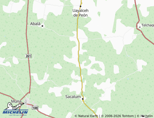 MICHELIN Yunkú map - ViaMichelin