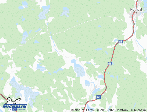 MICHELIN-Landkarte Nickarvet - ViaMichelin