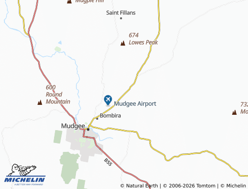 Mapa MICHELIN Buckaroo - ViaMichelin