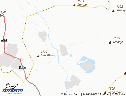 Mappa MICHELIN Itumbi - ViaMichelin