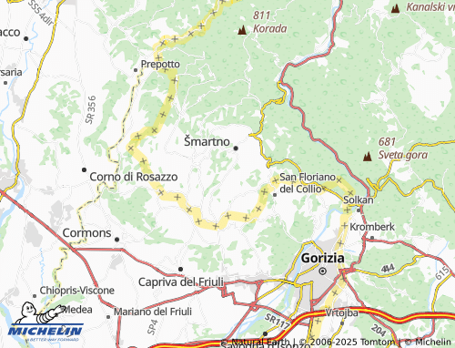MICHELIN Kozana map - ViaMichelin
