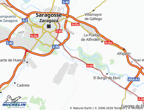 MICHELIN La Cartuja map - ViaMichelin