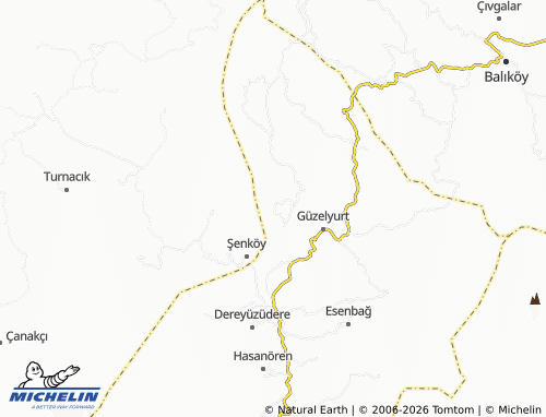 Mapa MICHELIN Sarkatlar - ViaMichelin