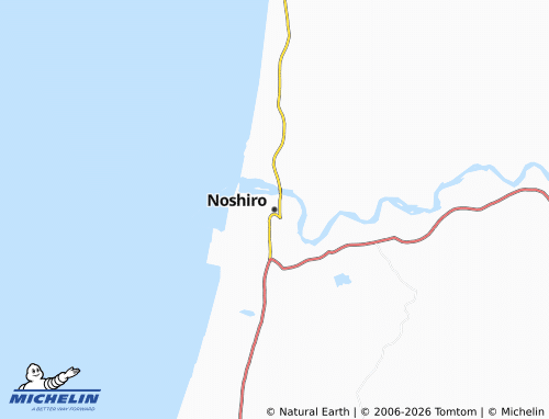 Mappa MICHELIN Noshiro - ViaMichelin