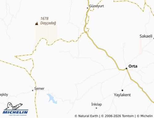 MICHELIN-Landkarte Buğurören - ViaMichelin