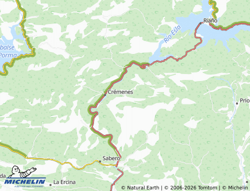 Mapa MICHELIN Argovejo - ViaMichelin