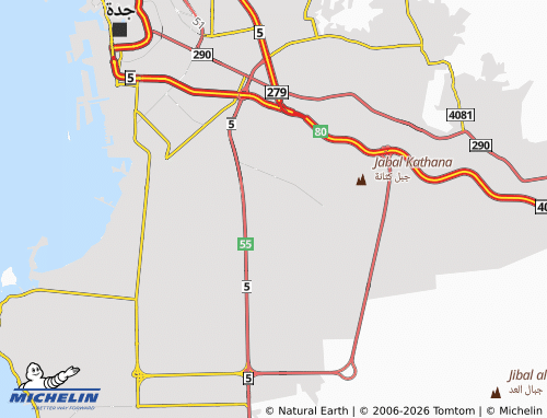 Carte MICHELIN al-Sanabil - ViaMichelin