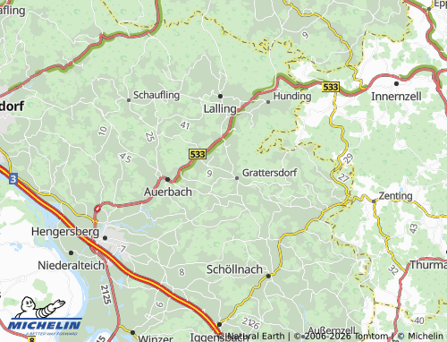 Mapa MICHELIN Eiserding - ViaMichelin