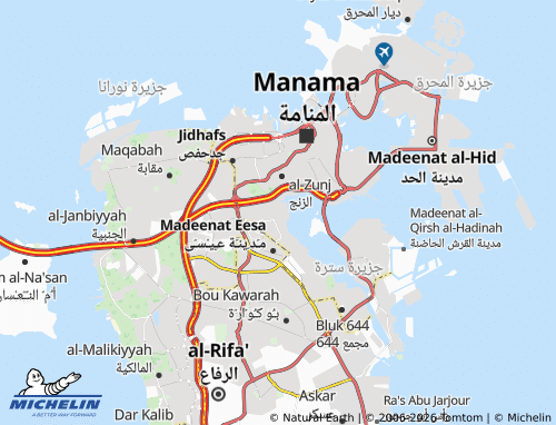 Mappa MICHELIN Bluk 711 - ViaMichelin
