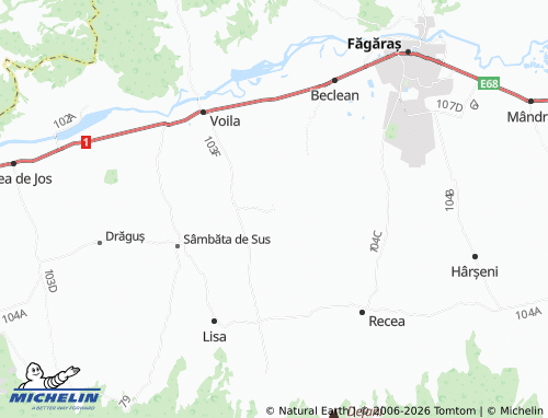 Mapa MICHELIN Ludișor - ViaMichelin