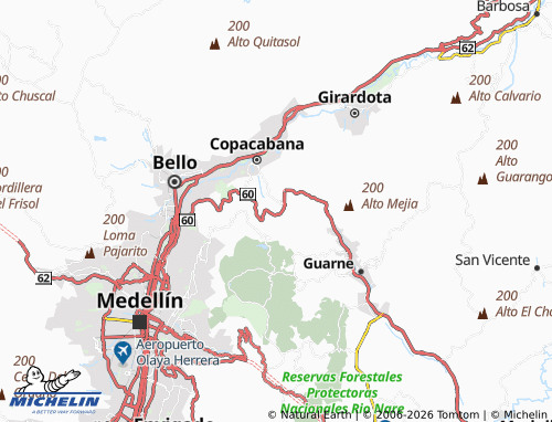 Mapa MICHELIN Cabuyal - ViaMichelin