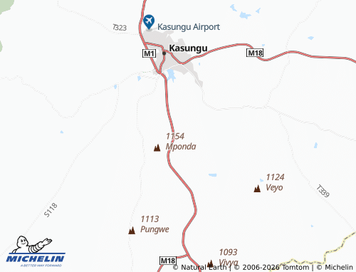 MICHELIN Bwanali map - ViaMichelin