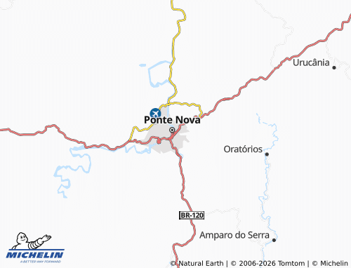 Mapa MICHELIN Palmeiras - ViaMichelin