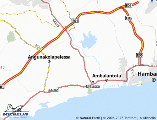 Mapa MICHELIN Mamadala North - ViaMichelin
