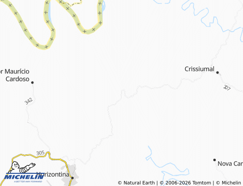 Mappa MICHELIN Cascata - ViaMichelin
