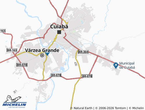 Carte MICHELIN Parque Geórgia - ViaMichelin