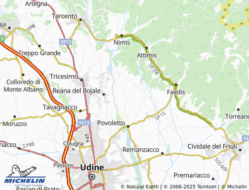 MICHELIN Primulacco map - ViaMichelin