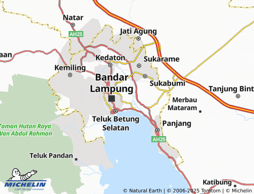 Carte MICHELIN Tanjung Gading - ViaMichelin