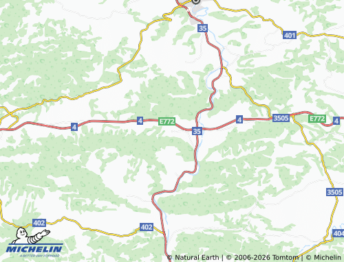 Kaart MICHELIN Ablanitsa - ViaMichelin
