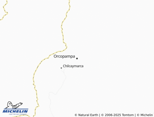 Mapa MICHELIN Orcopampa - ViaMichelin