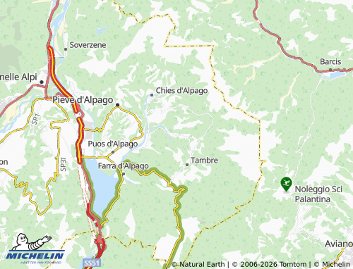 Mapa MICHELIN Borsoi - ViaMichelin
