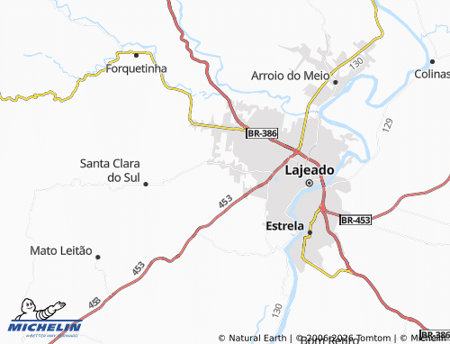 Mapa MICHELIN São Bento - ViaMichelin