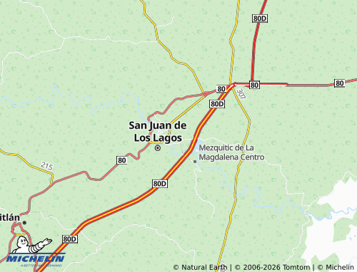 Mappa MICHELIN Riviera Segunda Sección - ViaMichelin