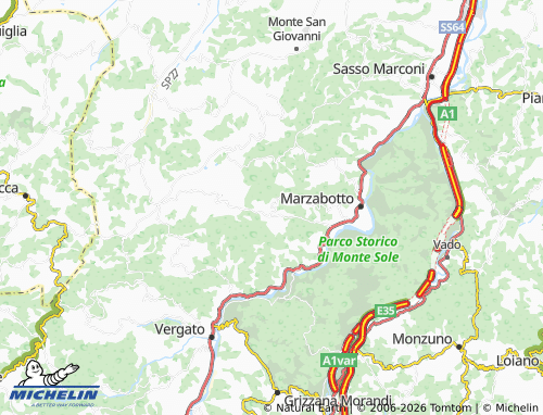 MICHELIN-Landkarte Montasico - ViaMichelin