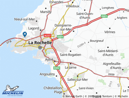 Mapa MICHELIN Périgny - ViaMichelin