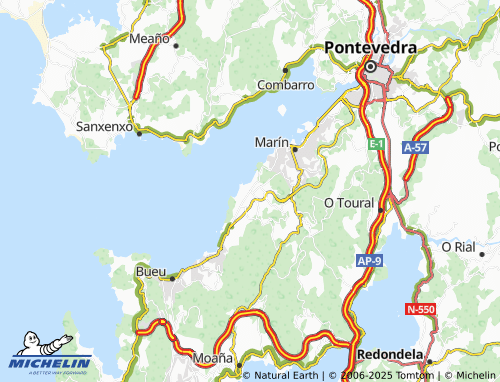 Mapa MICHELIN Seixo (Nosa Señora do Carme) - ViaMichelin