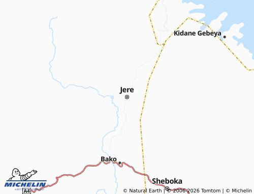 Mappa MICHELIN Jere - ViaMichelin