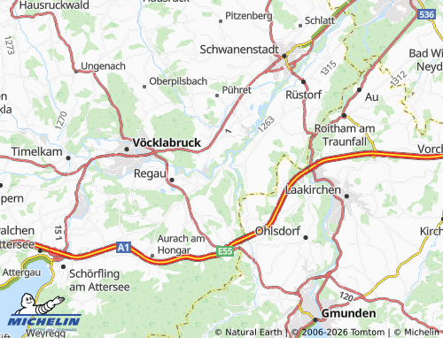 Mappa MICHELIN Wankham - ViaMichelin