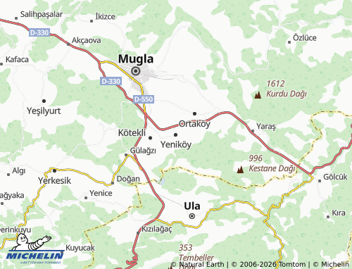 MICHELIN Yeniköy map - ViaMichelin