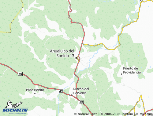 MICHELIN-Landkarte Zona Centro - ViaMichelin